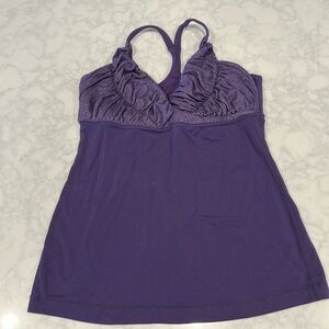 Lululemon built in bra sports tank size 8